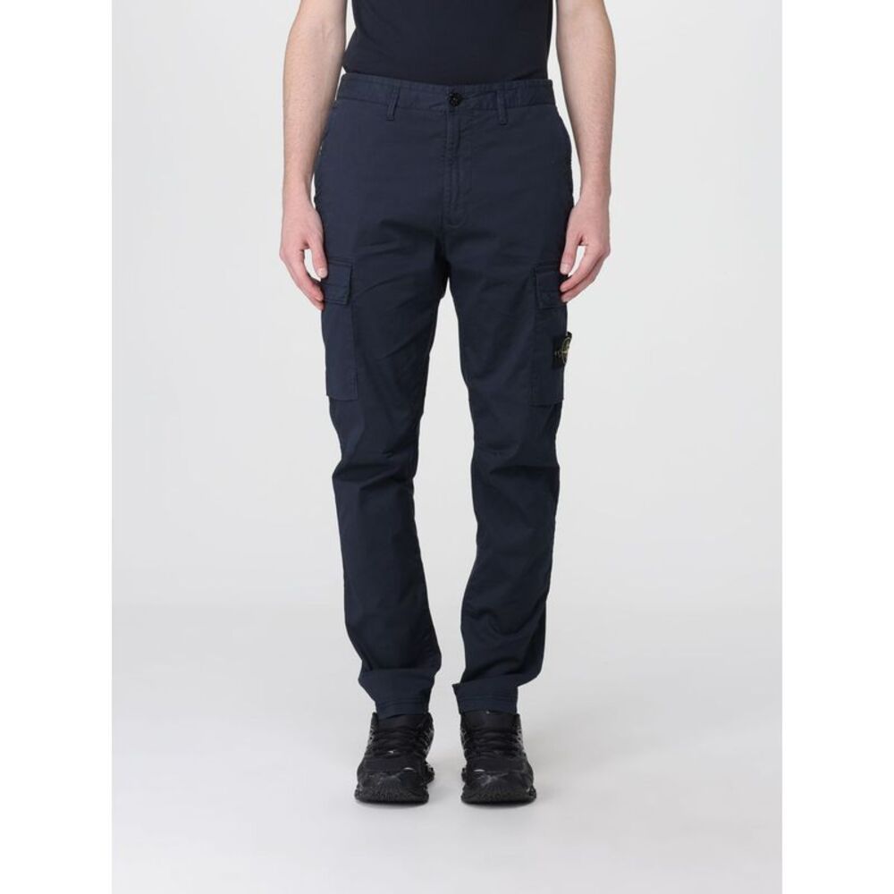 Stone Island Pants Men Blue